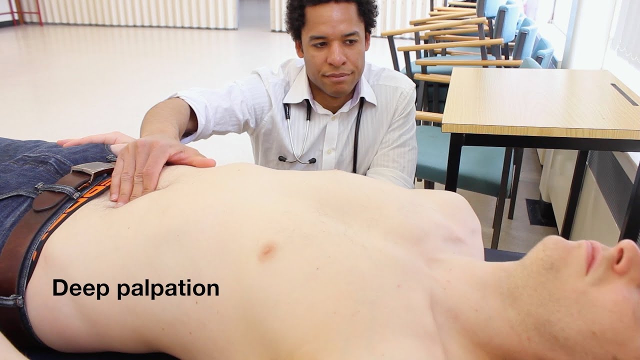 abdominal examination video osce