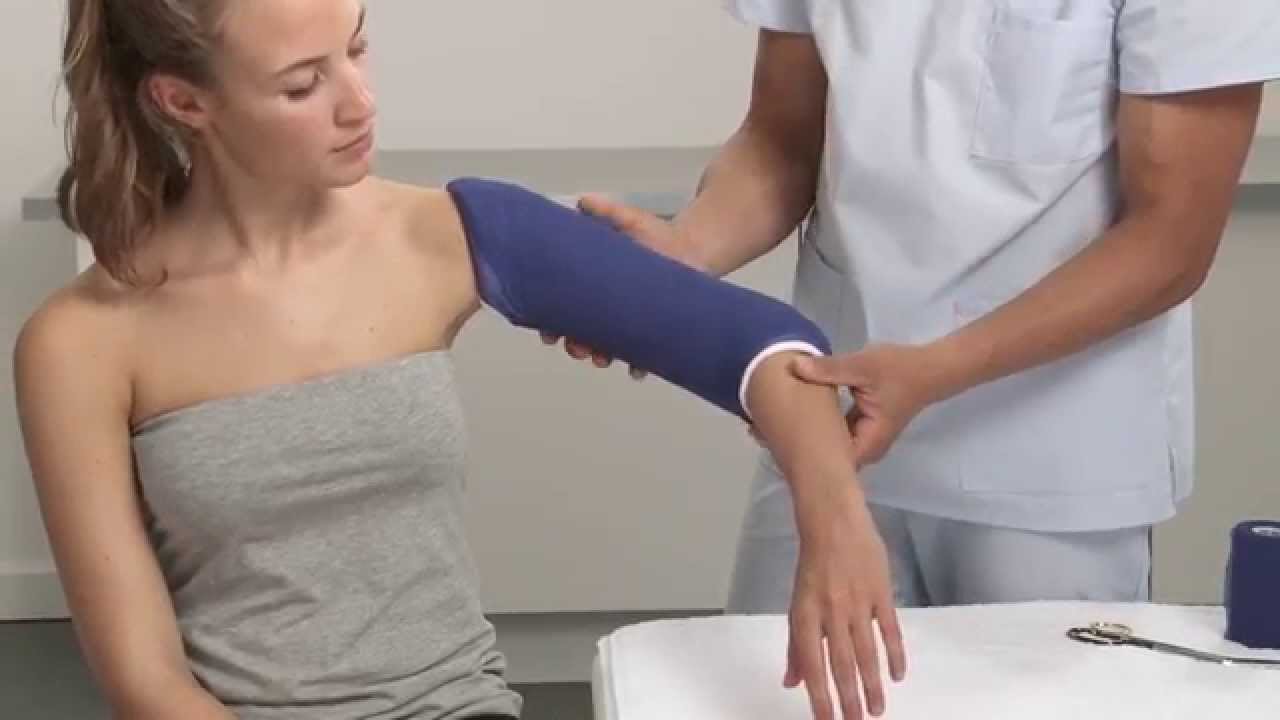 humerus and elbow plasters video