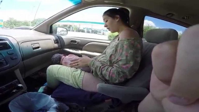 women giving birth while driving