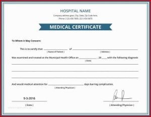  issuing medical certificate