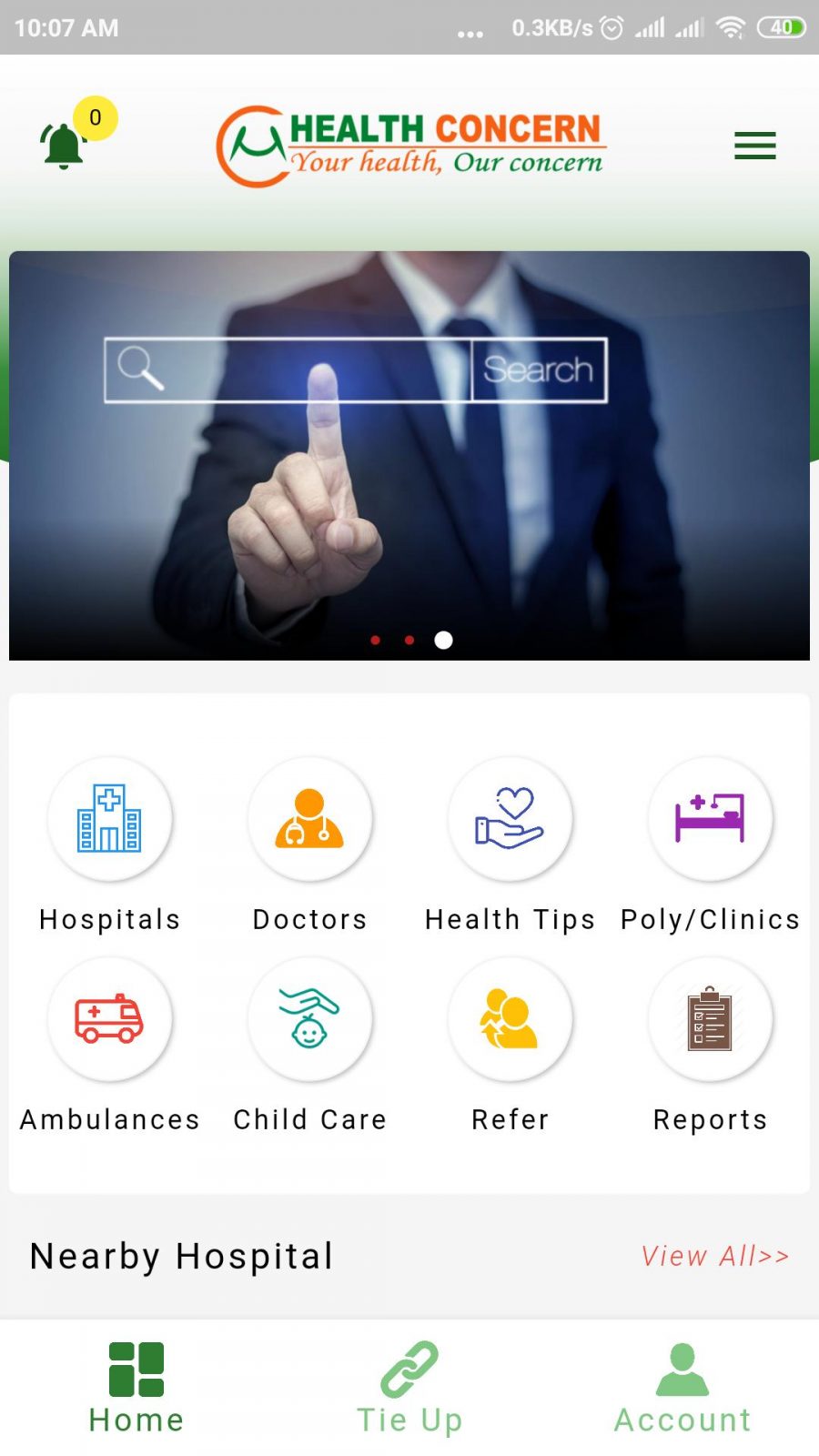 health concern nepal app