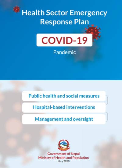 Health Sector Emergency Response Plan For Covid 19  by MHoP Nepal