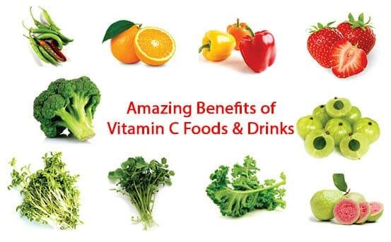 Amazing benefits of Vitamin C foods and drinks 