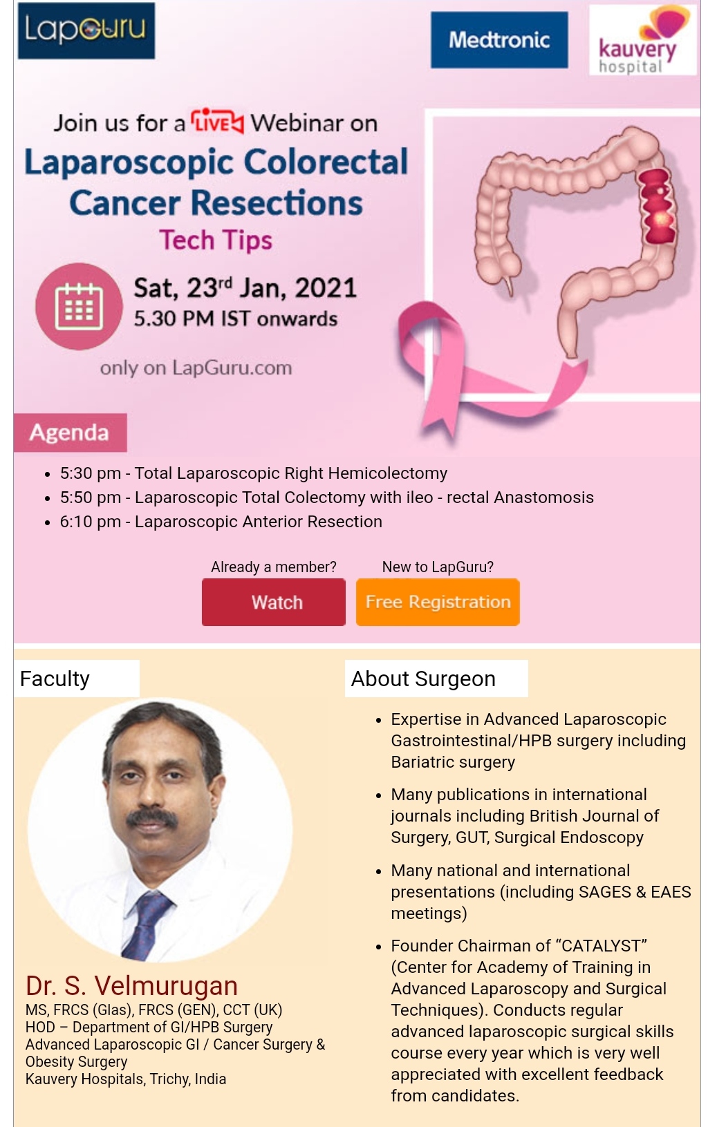 Advanced Laparoscopic Gastrointestinal/HPB surgery