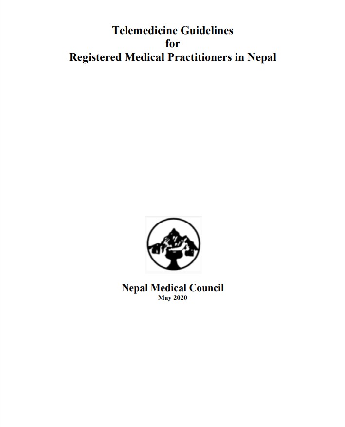 Telemedicine Guidelines for Doctors in Nepal